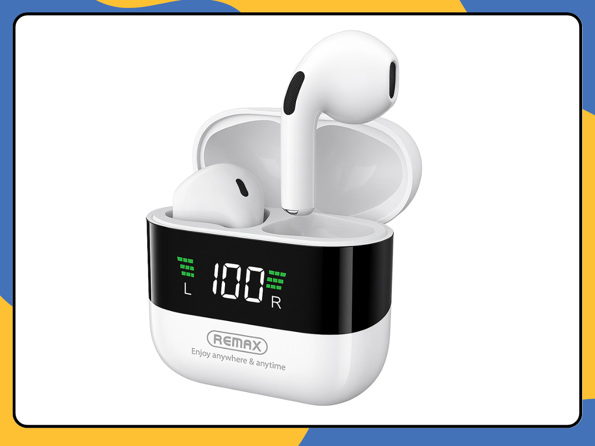 Remax TWS-10Plus True Wireless Bluetooth Earbuds with Mic & Power Display Mic UK