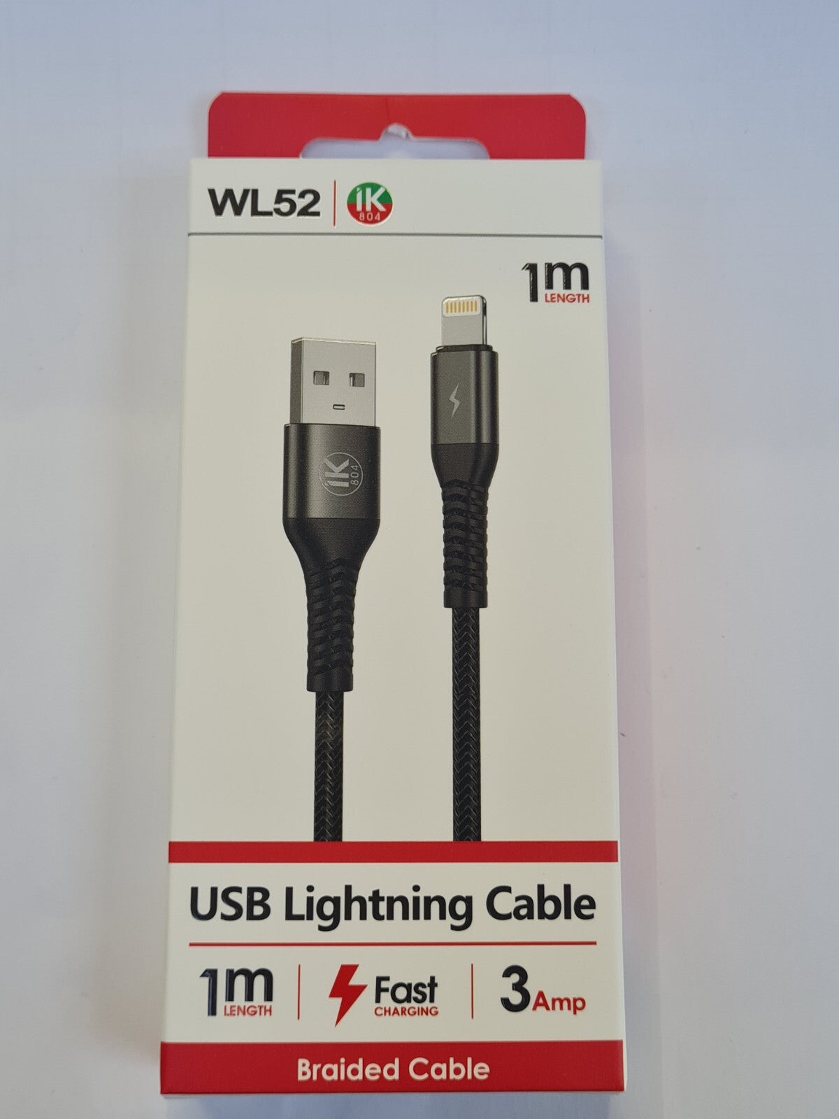 Heavy Duty Braided USB Fast Charger Cable for iPhone 14 13 12 11 X 8 7β 1M 2M 3M