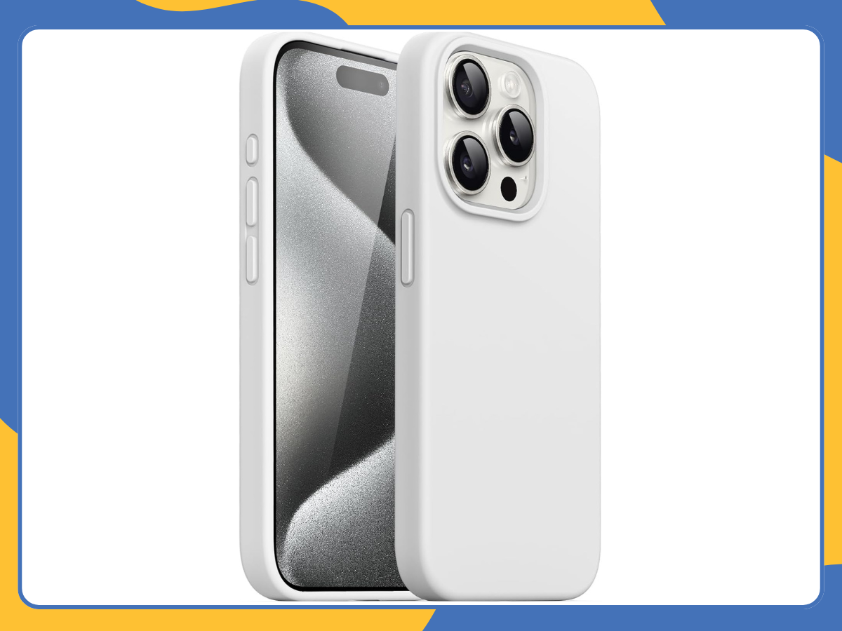 iPhone 15 Pro Max Liquid Silicone Case Shockproof Matte TPU Back Phone Cover UK