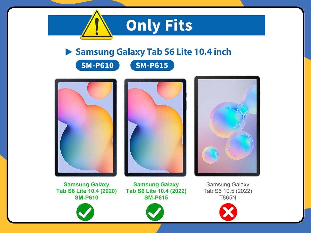 2X Tempered Glass Screen Protector For Samsung Galaxy Tab S6 Lite 10.4 P610 P615
