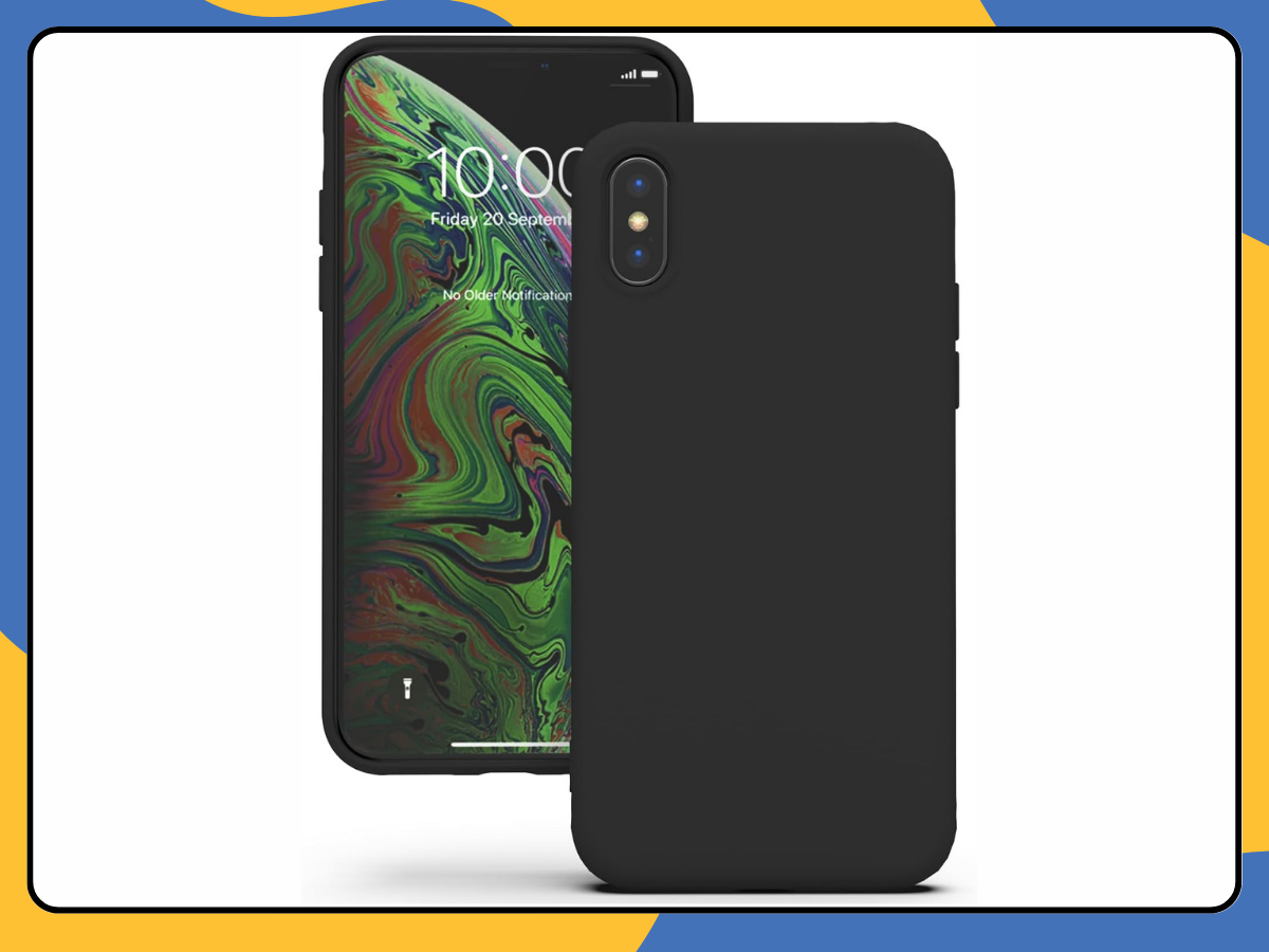 iPhone XS Max Case Shockproof Silicone Matte Gel Soft TPU Rubber Cover UK Stock