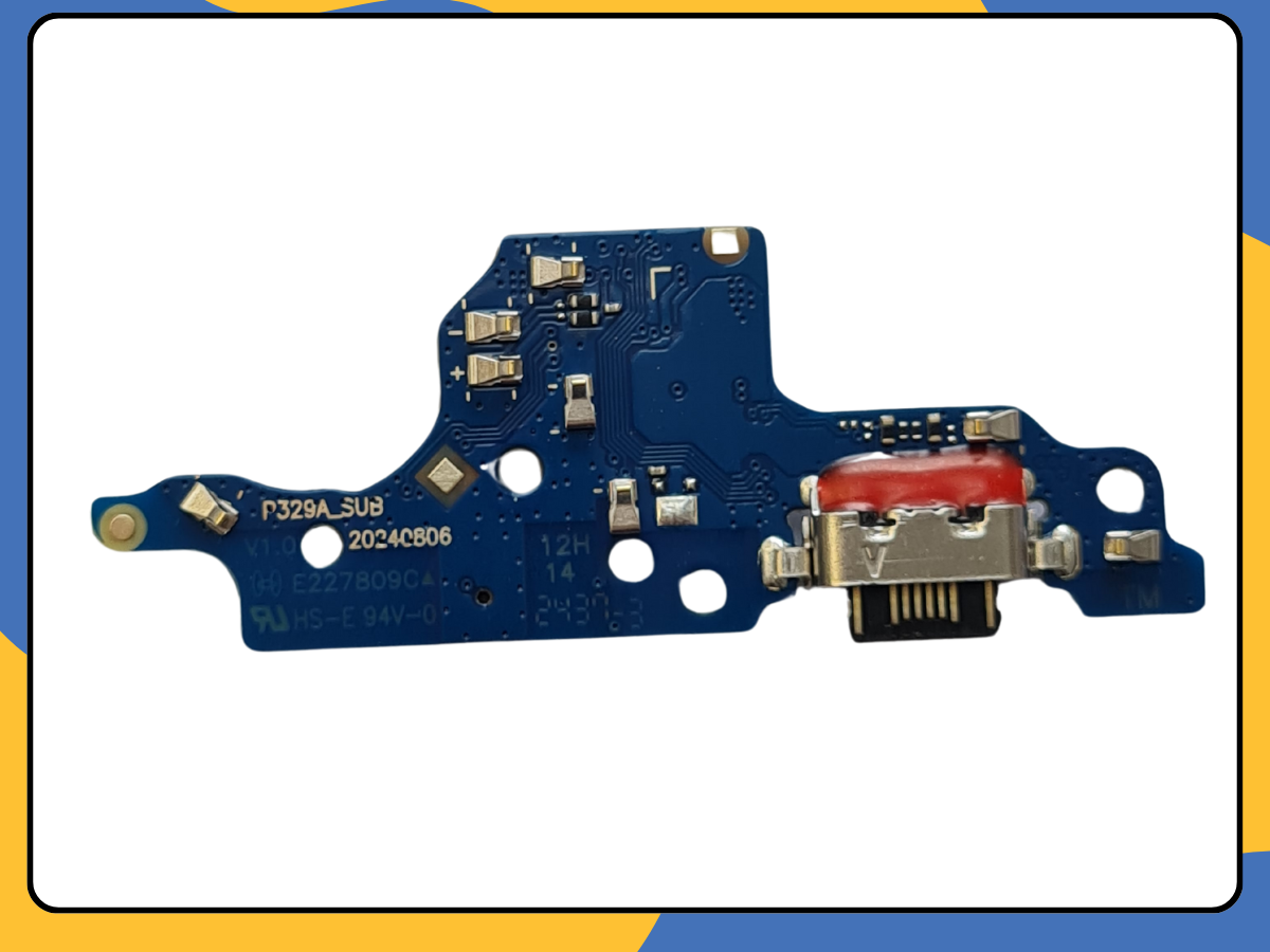 For Motorola Moto E15 Charging Port Dock Connector Flex Cable Mic Replacement UK