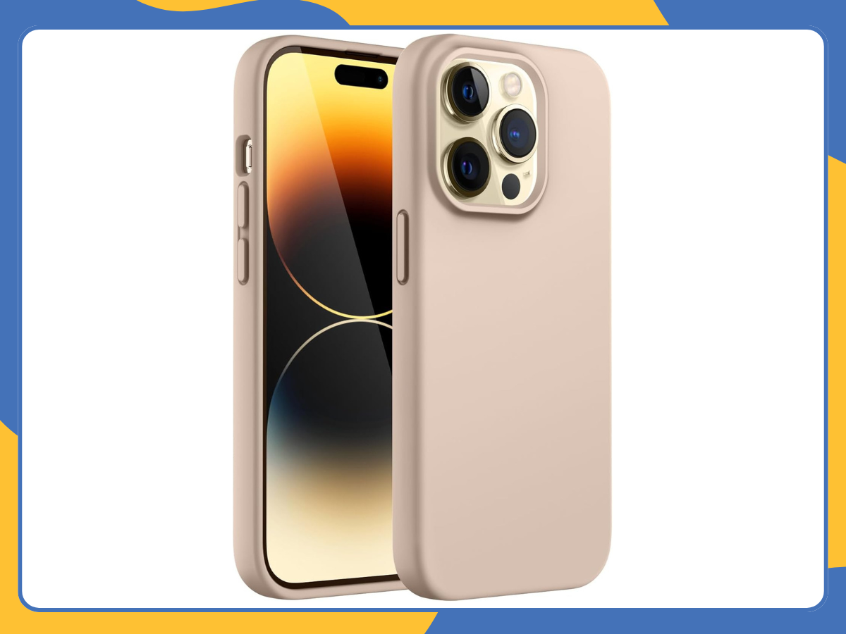 iPhone 14 Pro Liquid Silicone Case Shockproof Matte TPU Phone Cover UK Stock