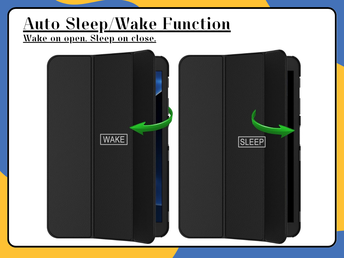 Samsung Galaxy Tab A9 Plus 11" PU Leather Flip Folio Stand Tablet Case Cover UK