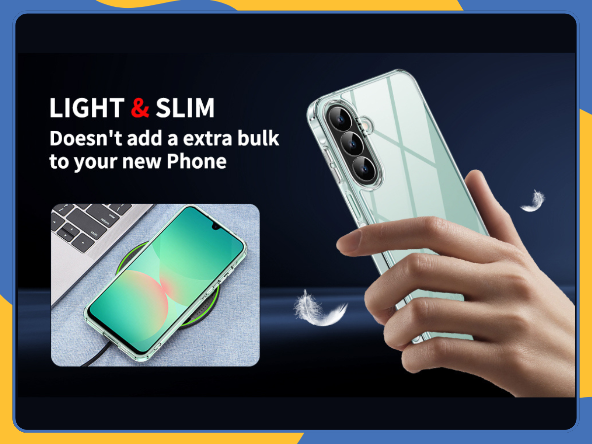 Samsung Galaxy A26 5G Clear Silicone Gel Case β Shockproof TPU Phone Cover