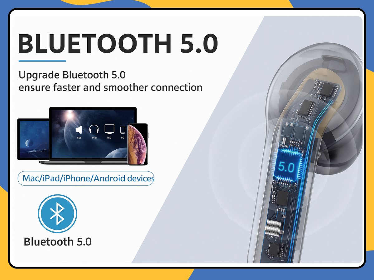 REMAX TWS-10i Wireless Earbuds Bluetooth 5.3 Headphones Charging Case UK