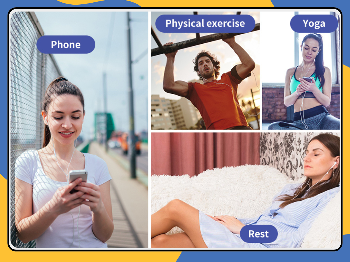 USB Type C Earphones Wired Earbuds Headphones with Mic for Android Samsung UK