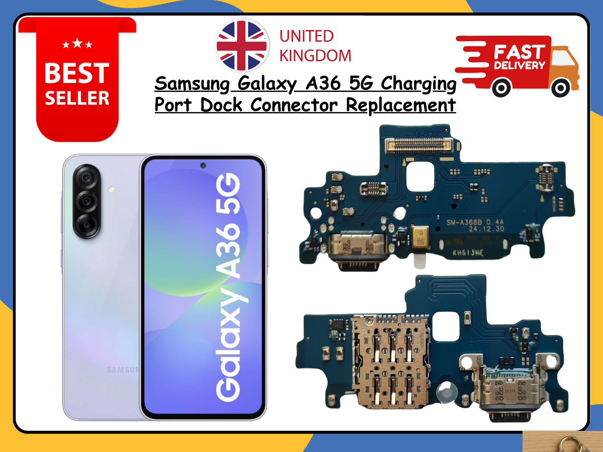 For Samsung Galaxy A36 5G USB-C Charging Port Dock Connector Flex Replacement UK