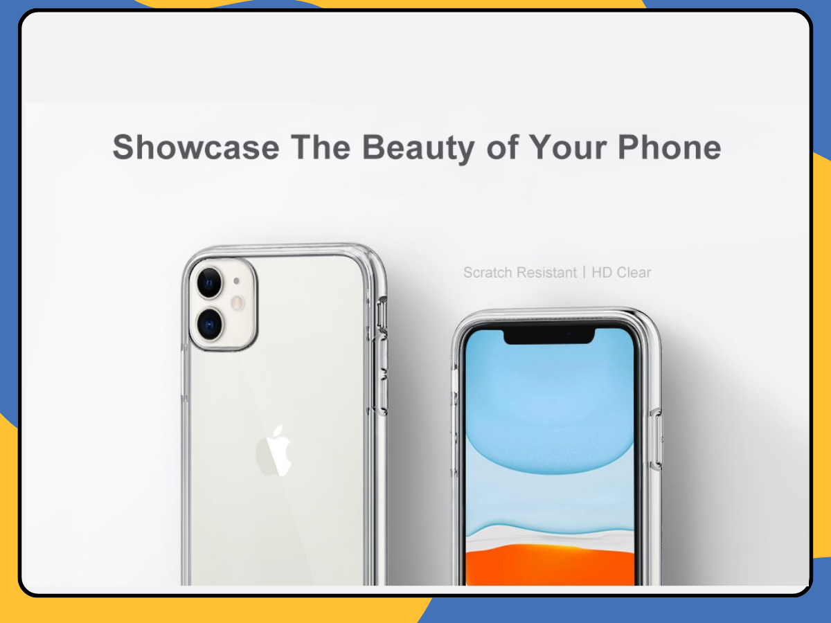 iPhone 13/13 Pro/Pro Max Clear Shockproof Slim Silicone Gel Case Phone Cover