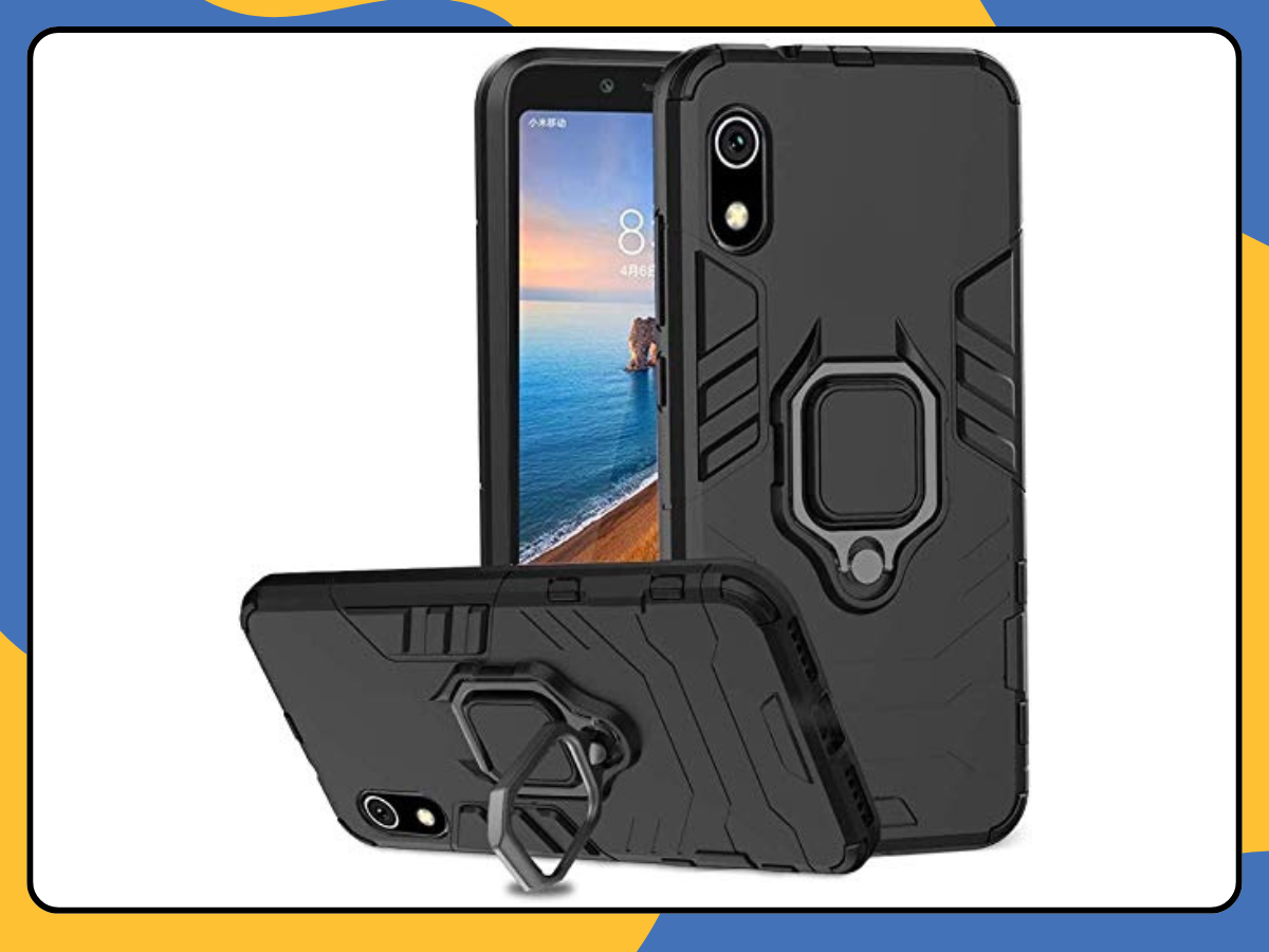 Shockproof Ring Armor Stand Case Cover For iPhone 6 7 8 Plus X XS 11 12 Pro Max