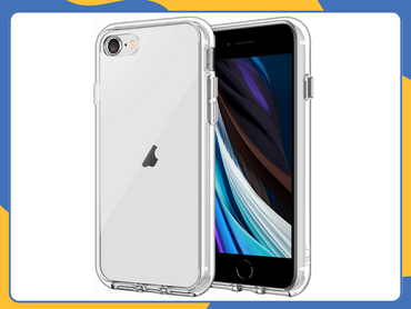 iPhone 7/8/SE (2020/2022) Clear Shockproof Silicone Gel Case Cover - UK Seller