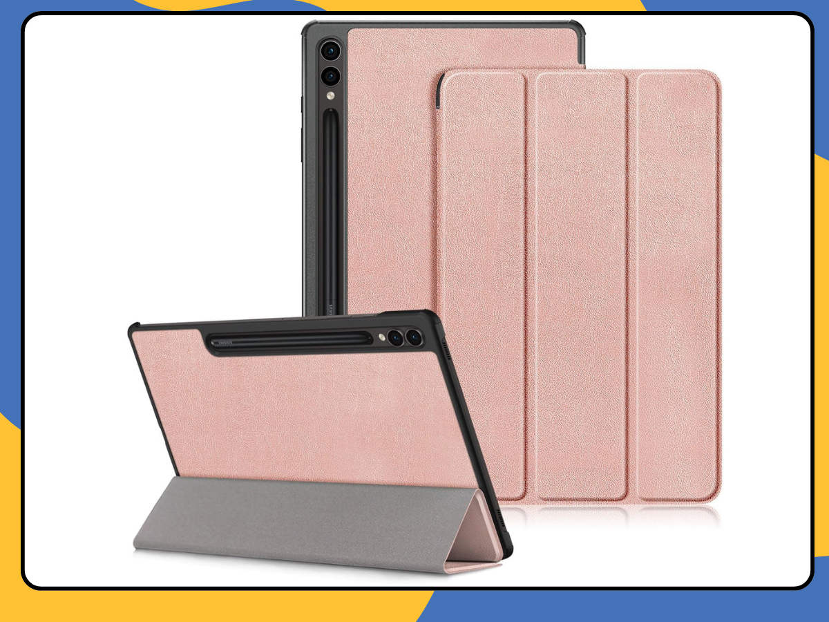 2x Case For Samsung Galaxy Tab S10 FE+Plus Tri-Fold Cover With S Pen Holder UK