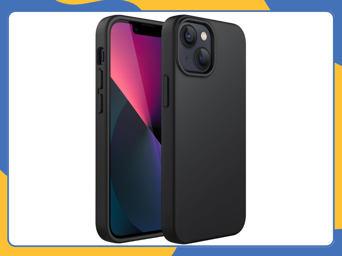 iPhone 13 14 Liquid Matte Silicone Case Shockproof TPU Back Slim Phone Cover UK