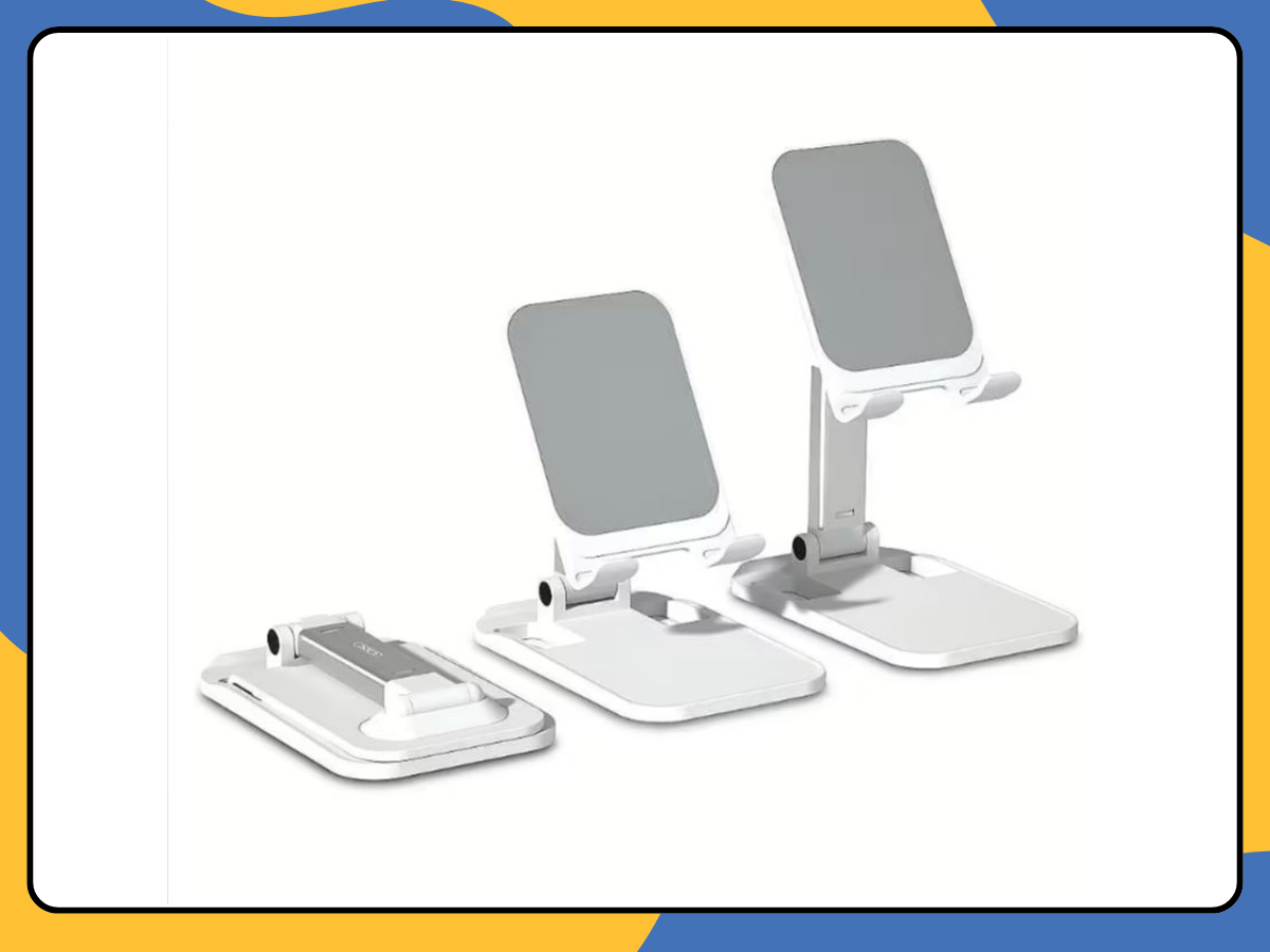 Phone Stand Tablet Mount Fordable Desktop Holder Cradle Dock Universal Mobile UK