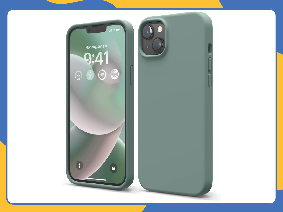 iPhone 14 15 Plus Liquid Silicone Case Shockproof Matte TPU Phone Cover UK Stock