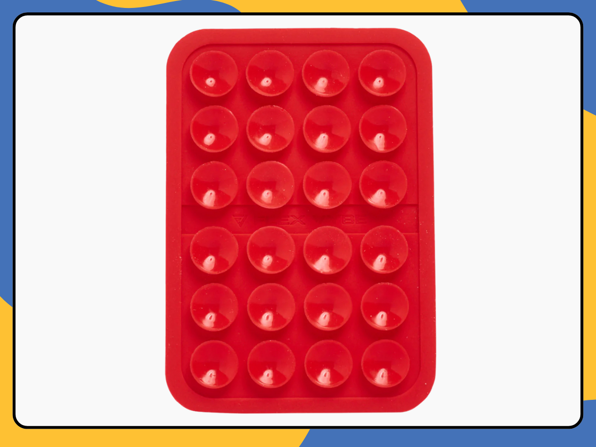 Silicone Suction Cup Phone Holder Sticky Adhesive Mount Pad for Desk, Glass UK