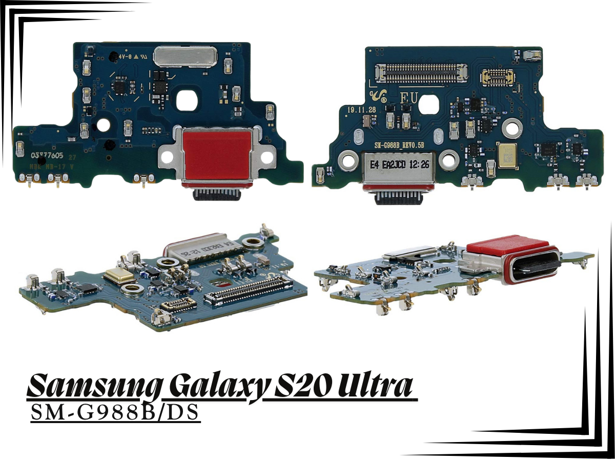 Samsung Galaxy S20 Ultra 5G Original USB-C Charging Port Dock Board SM-G988 UK