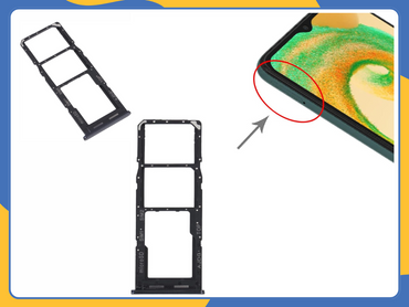 For Samsung Galaxy A04s SM-A047F DualSIM SD Card Tray Slot Holder Replacement UK