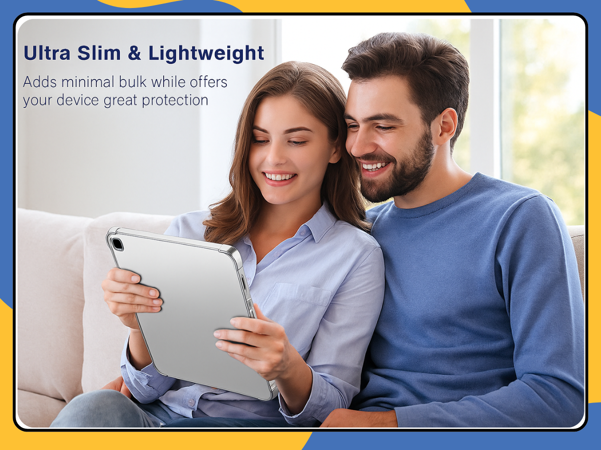 Samsung Galaxy Tab A9 A9+ Plus S9 S8 Case Clear Shockproof Tablet Gel Cover UK