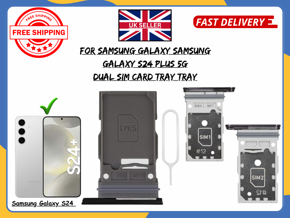 For Samsung Galaxy S24 Plus SM-S926B SIM Card Tray Slot Holder Replacement UK