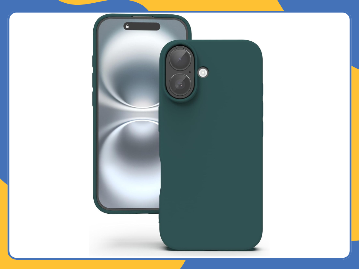 iPhone 16 Plus Liquid Silicone Case Shockproof Matte TPU Back Phone Cover UK