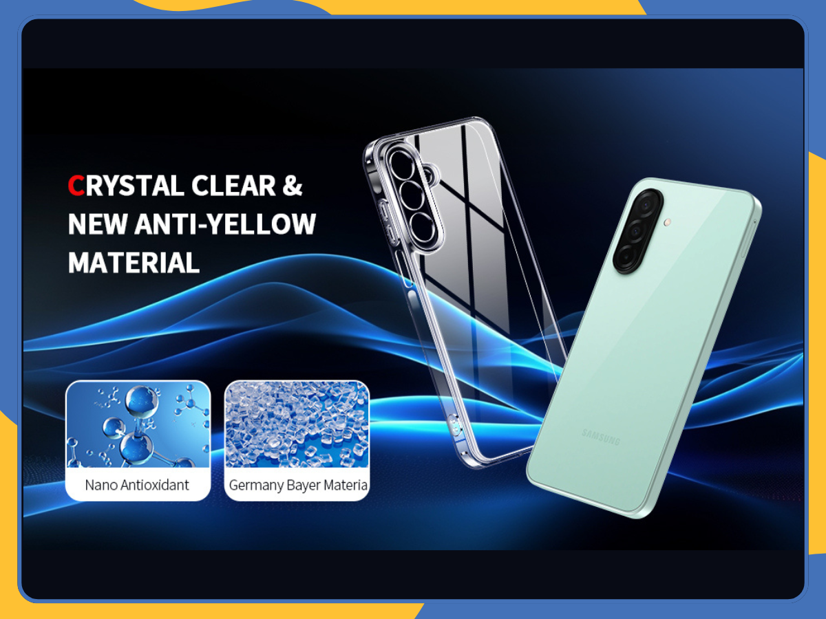 Samsung Galaxy A26 5G Clear Silicone Gel Case β Shockproof TPU Phone Cover