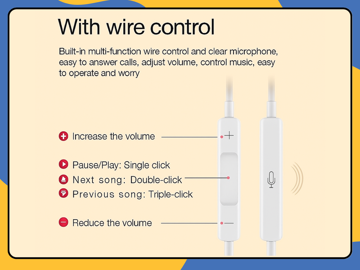 USB Type C Earphones Wired Earbuds Headphones with Mic for Android Samsung UK