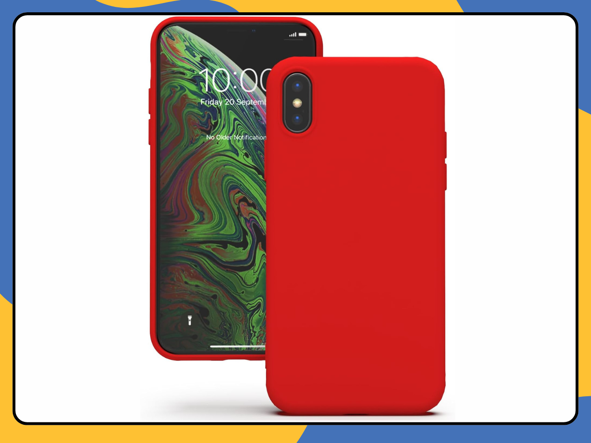 iPhone XS Max Case Shockproof Silicone Matte Gel Soft TPU Rubber Cover UK Stock