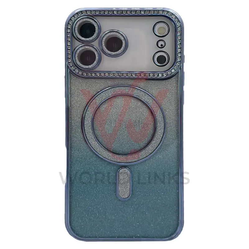 Diamond glitter magsafe