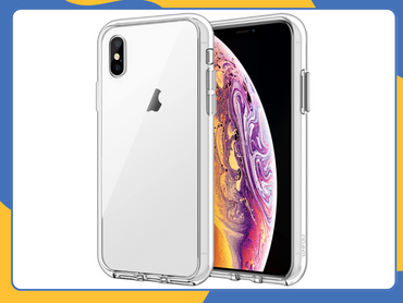 iPhone X/XS Clear Shockproof Silicone Gel Case Cover Slim Fit - UK Seller