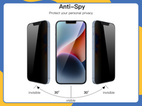 Privacy Tempered Glass Screen Protector For iPhone 16 15 14 13 12 11 XR Pro Max