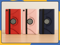 Samsung Galaxy Tab A 10.1" 2019 T510 T515 Leather 360 Rotating Tablet Case Cover