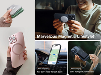 For iPhone 16 Pro Max MagSafe Case Matte Shockproof Magnetic Slim Cover