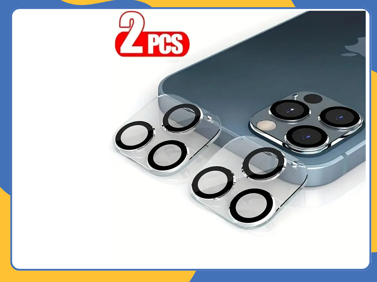 2x Camera Lens Protector For iPhone 11–16 Pro Max Tempered Glass Anti-Scratch UK