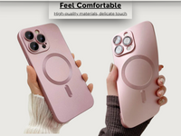 For iPhone 16 Pro Max MagSafe Case Matte Shockproof Magnetic Slim Cover