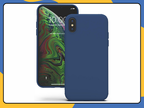 iPhone XS Max Case Shockproof Silicone Matte Gel Soft TPU Rubber Cover UK Stock