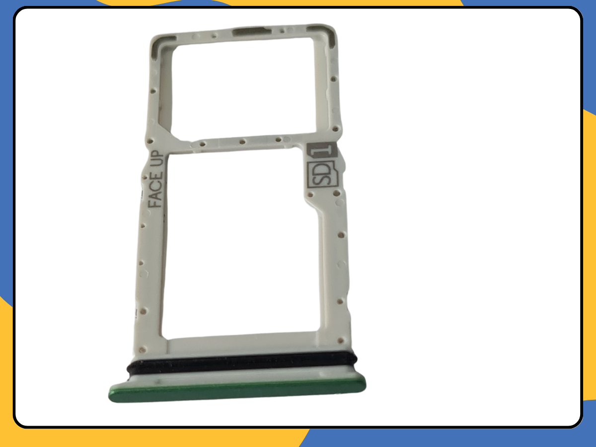 For  Motorola Moto G35 SIM Card & SD Tray Holder Replacement - OEM Green UK