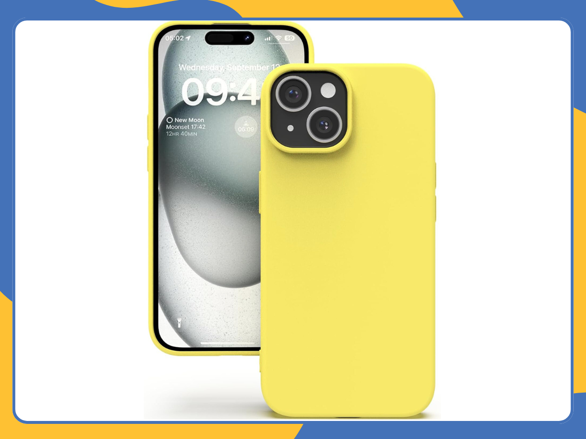 iPhone 15 14 Plus Case Liquid Silicone Shockproof Soft TPU Bumper Cover UK Stock