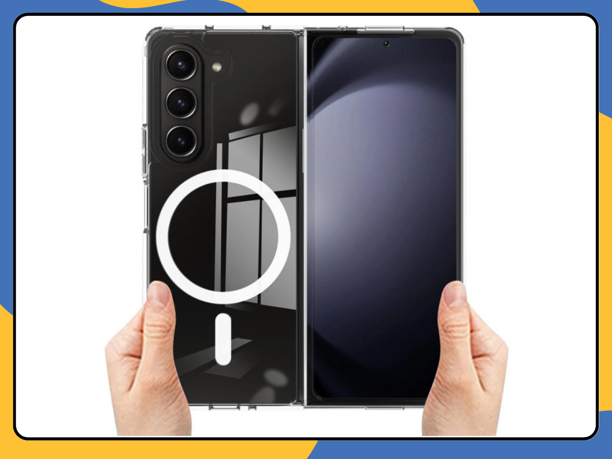 Magnetic Clear Case For Samsung Galaxy Z Fold 4 5 6 Shockproof Slim Bumper Cover