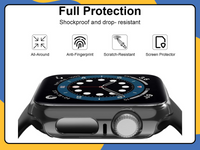 Apple Watch Case GEL TPU Cover Screen Protector For iWatch 7 8 9 6 5 4 SE Series