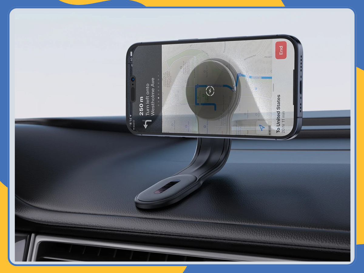 Universal Magnetic 360° Rotating Car Mount Holder for MagSafe iPhone Samsung UK