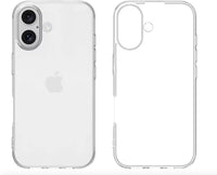 Clear Case iPhone for 16 15 14 13 12 11 Pro Max Plus XR 8 7 Silicone Shockproof