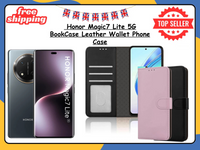 Honor Magic7 Lite Wallet Case PU Leather Flip Cover Card Holder Magnetic UK