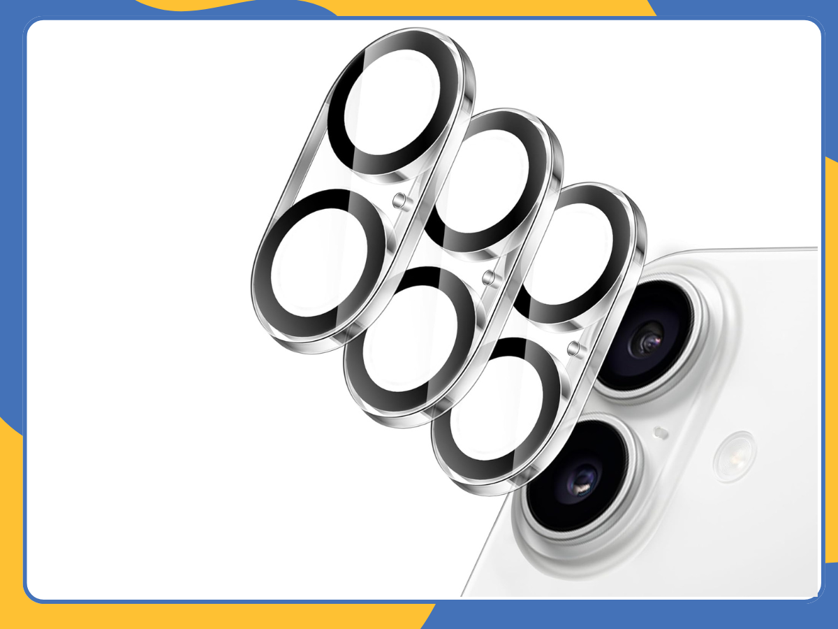 3× Camera Lens Protector iPhone 11–16 Pro Max Tempered Glass Anti-Scratch Cover