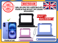 Apple iPhone 16 Plus SIM Card Tray Replacement | OEM Dual SIM Slot – UK Version