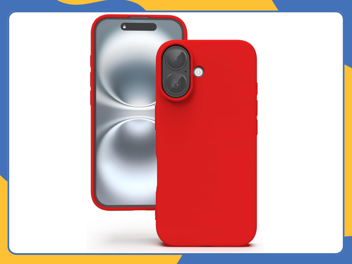 iPhone 16 Plus Liquid Silicone Case Shockproof Matte TPU Back Phone Cover UK