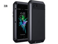 Aluminum Heavy Duty Armor Military Screw Case for iPhone 7-16 Pro Max & S21-S24