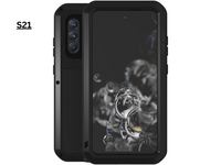 Aluminum Heavy Duty Armor Military Screw Case for iPhone 7-16 Pro Max & S21-S24