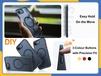 iPhone 16E MagSafe Case Translucent Frosted Matte Magnetic Shockproof Slim Cover