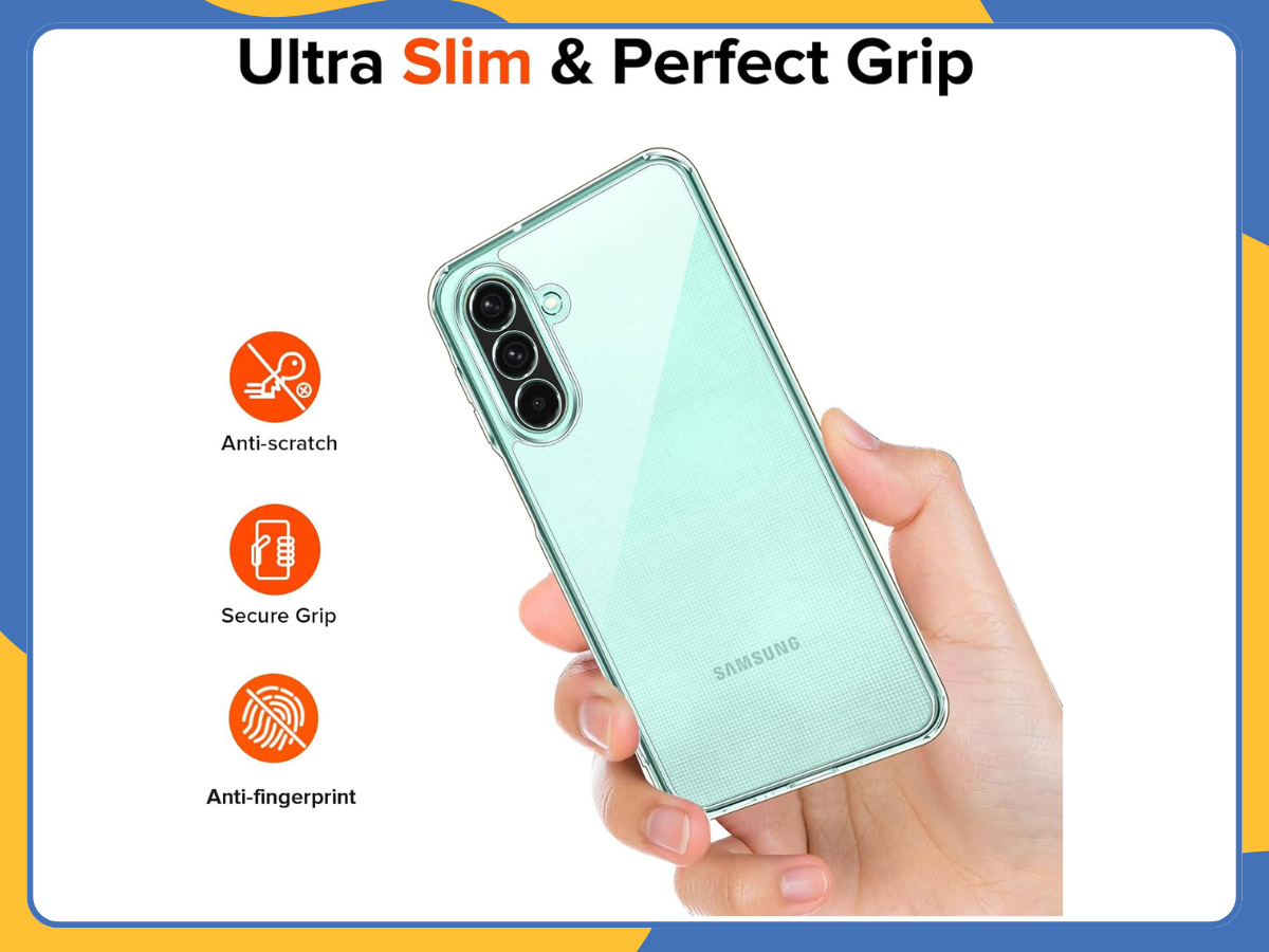 Samsung Galaxy A26 5G Clear Silicone Gel Case – Shockproof TPU Phone Cover